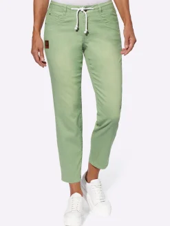 5-Pocket-Jeans in knöchellanger Schnittform