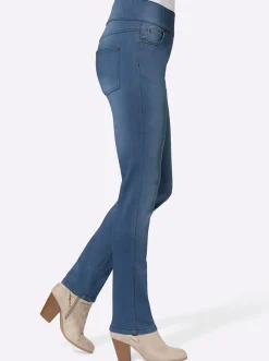 5-Pocket-Jeans in Schlupfform