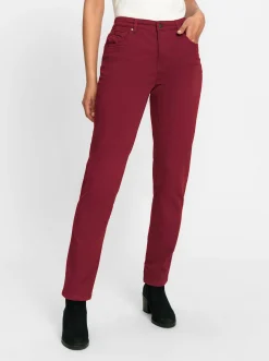 5-Pocket-Jeans mit bestickten Gesäßtaschen