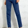 5-Pocket-Jeans mit bestickten Gesäßtaschen