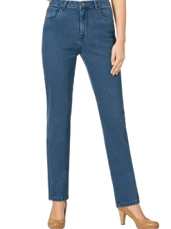 5-Pocket-Jeans mit bestickten Gesäßtaschen