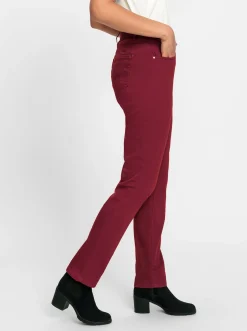5-Pocket-Jeans mit bestickten Gesäßtaschen