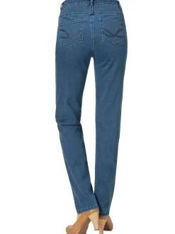 5-Pocket-Jeans mit bestickten Gesäßtaschen