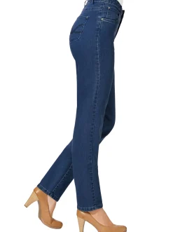 5-Pocket-Jeans mit bestickten Gesäßtaschen