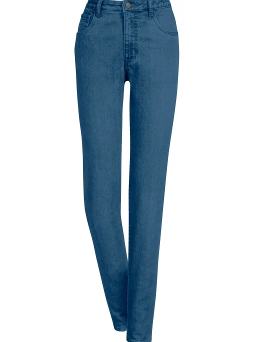 5-Pocket-Jeans mit bestickten Gesäßtaschen