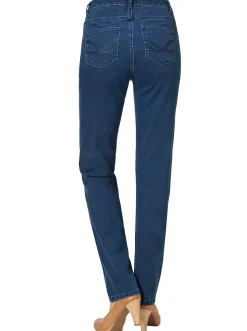 5-Pocket-Jeans mit bestickten Gesäßtaschen