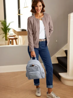 5-Pocket-Jeans mit bestickten Gesäßtaschen