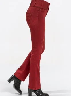 5-Pocket-Jeans mit dezent ausgestelltem Bein
