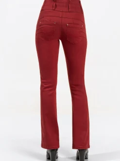 5-Pocket-Jeans mit dezent ausgestelltem Bein
