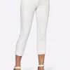 5-Pocket-Jeans mit Fransen am Saum