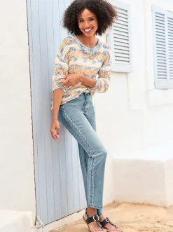 5-Pocket-Jeans mit hohem Stretch-Anteil
