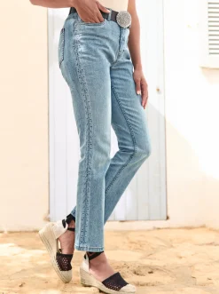 5-Pocket-Jeans mit hohem Stretch-Anteil
