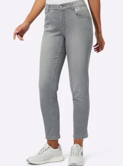 5-Pocket-Jeans mit Push-up-Effekt