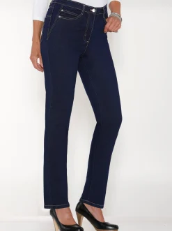 5-Pocket-Jeans mit seitlichem Dehnbund