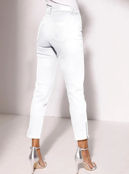 5-Pocket-Jeans mit Strass-Applikation