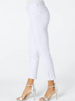 5-Pocket-Jeans mit Strass-Applikation