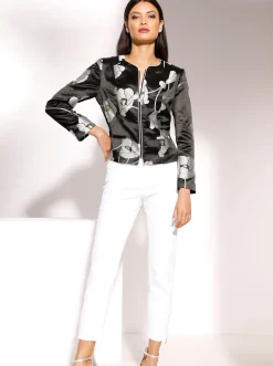 5-Pocket-Jeans mit Strass-Applikation
