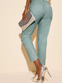 5-Pocket-Jeans mit Wellenkanten