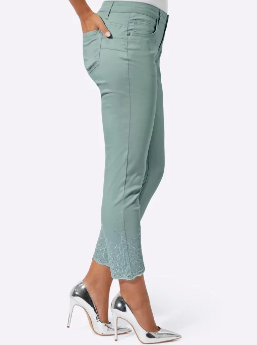 5-Pocket-Jeans mit Wellenkanten
