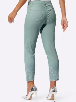5-Pocket-Jeans mit Wellenkanten