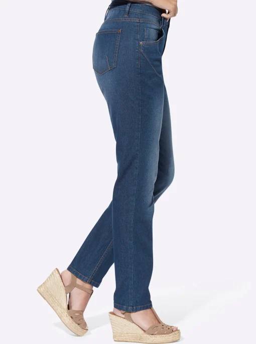 5-Pocket-Jeans mit Ziernähten