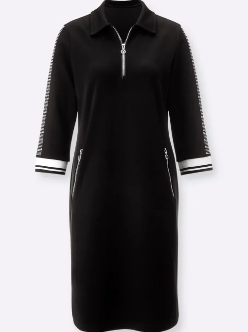 Polokleid im hochwertigen Modal-Mix