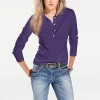 Polopullover mit Knopfleiste