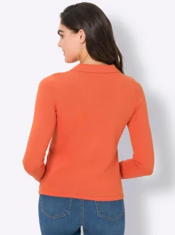 Polopullover mit Knopfleiste