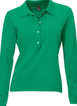 Polopullover mit Knopfleiste