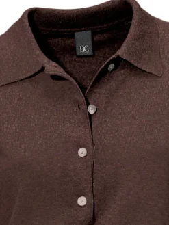 Polopullover mit Knopfleiste