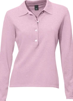 Polopullover mit Knopfleiste