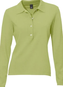 Polopullover mit Knopfleiste