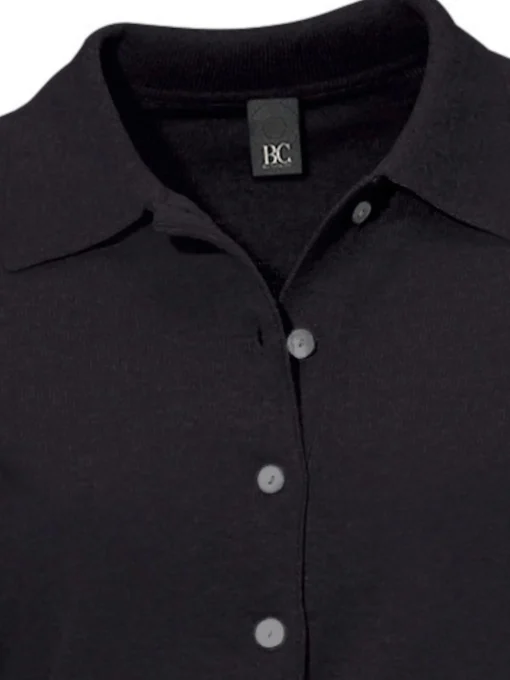 Polopullover mit Knopfleiste