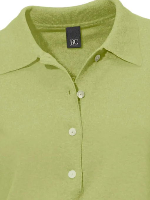 Polopullover mit Knopfleiste