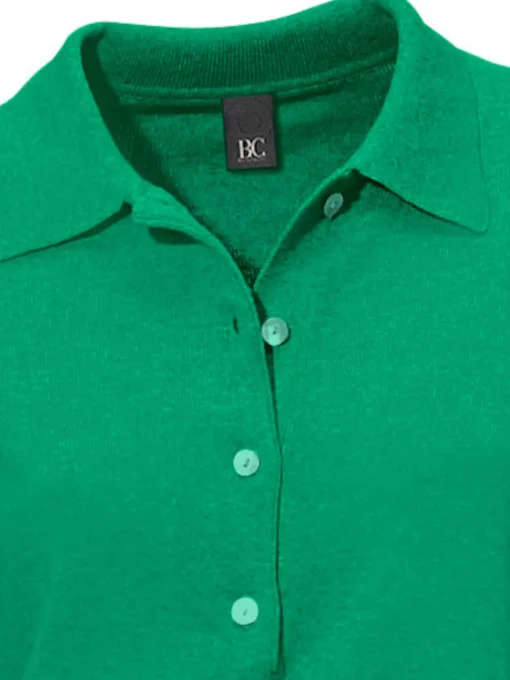 Polopullover mit Knopfleiste
