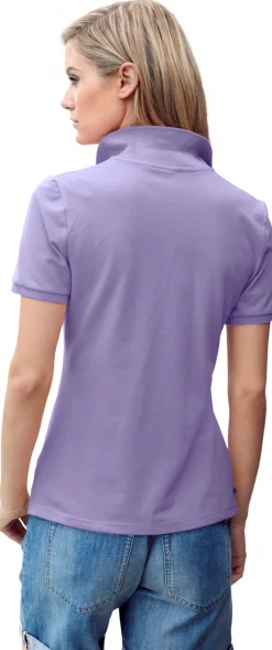 Poloshirt in Pikee-Qualität