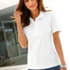 Poloshirt mit Seitenschlitzen