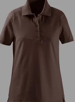 Poloshirt mit Seitenschlitzen