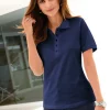 Poloshirt mit Seitenschlitzen
