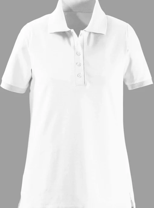 Poloshirt mit Seitenschlitzen