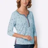 Print-Shirt aus reiner Baumwolle