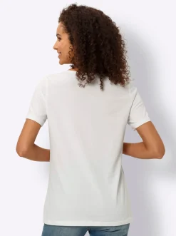 Print-Shirt mit Lettering