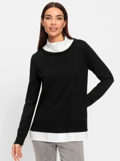 Pullover in 2-in-1-Optik
