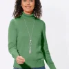 Rollkragenpullover im Baumwoll-Mix