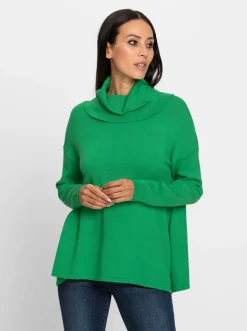 Rollkragenpullover im Oversized-Look