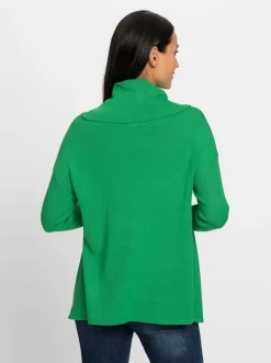 Rollkragenpullover im Oversized-Look
