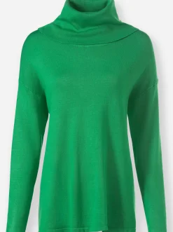 Rollkragenpullover im Oversized-Look