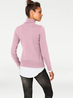 Rollkragenpullover in Feinstrick-Qualität