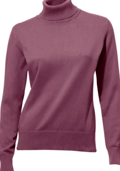 Rollkragenpullover in Feinstrick-Qualität
