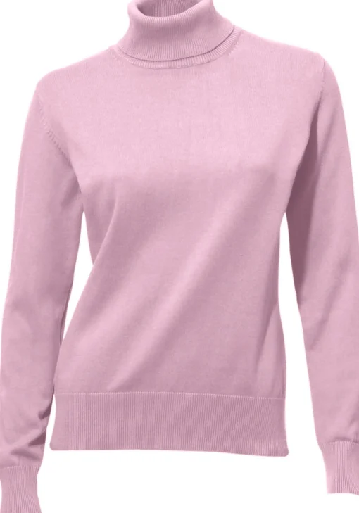 Rollkragenpullover in Feinstrick-Qualität